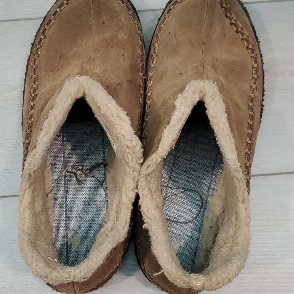 Sorel Mens Manawan Outdoor High Top Slippers Leather boots shoes sz 8